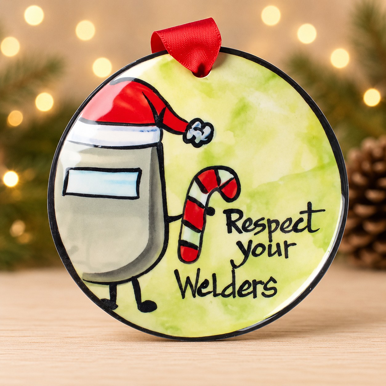 Welder Ornament